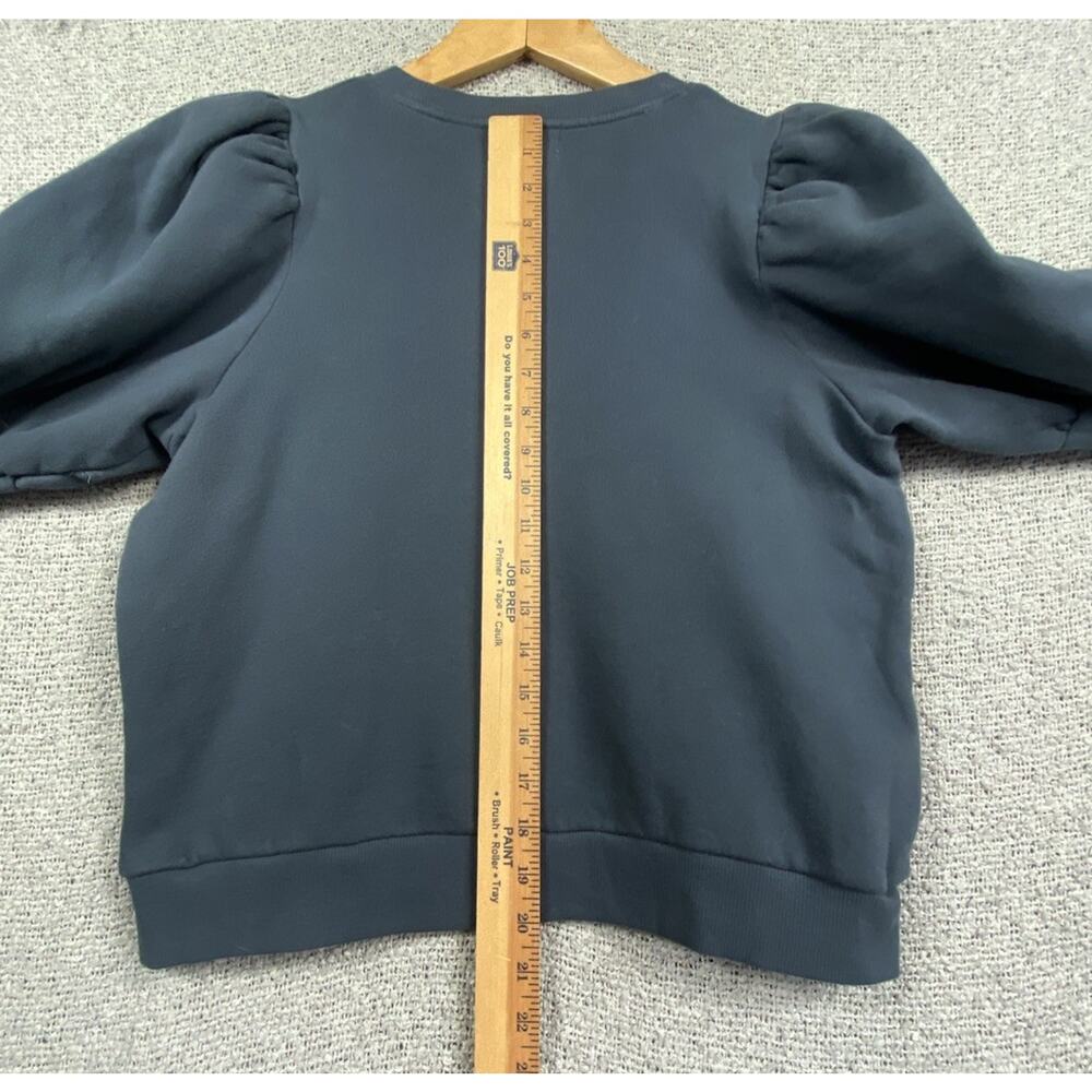 Nation LTD Joss Sweatshirt Women’s M Puff Sleeve Cozycore Comfy Casual - Picture 8 of 9